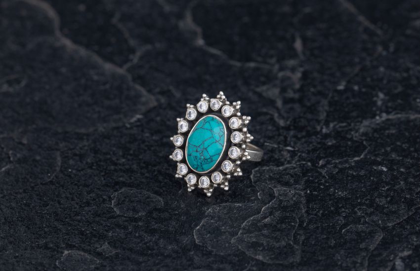 Custom Turquoise Ring Manufacturer in Dubai