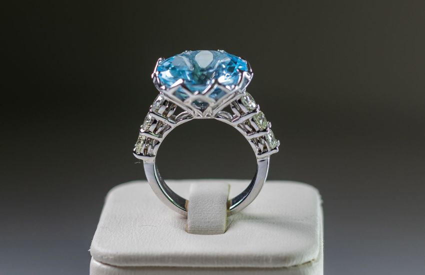 Blue Topaz Rings