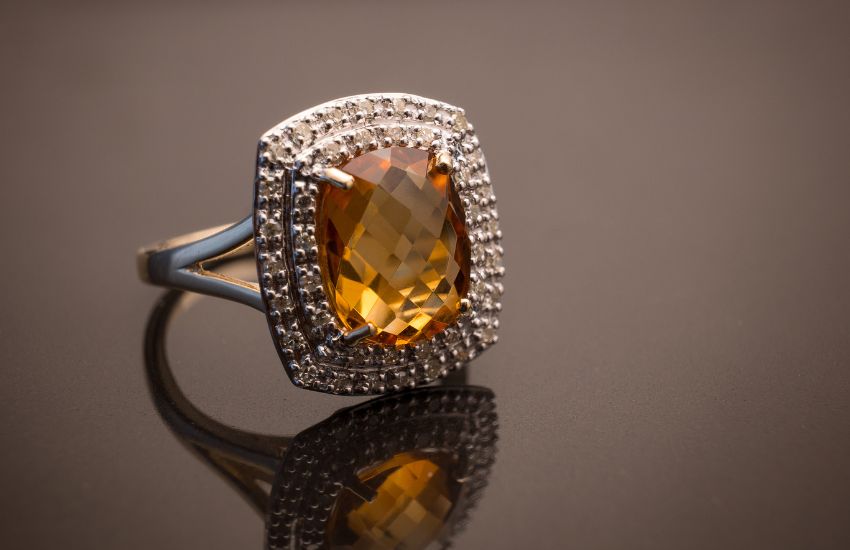 Custom Citrine Ring Manufacturer in Dubai